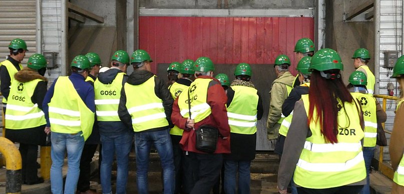 Goście ze Śląska poznawali nowoczesne rozwiązania w MZGOK
