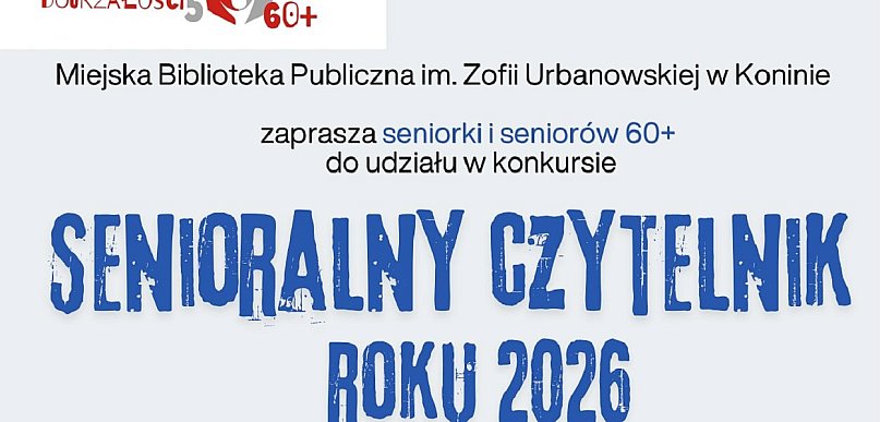 Konkurs dla seniorów w bibliotece. Kto najwięcej wypożyczy albo poleci książkę