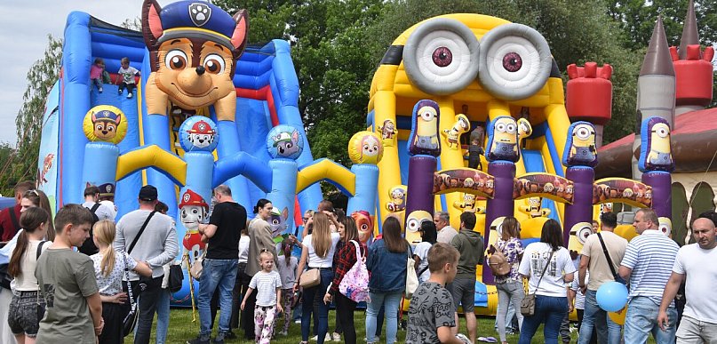 Gminny Dzień Dziecka w nowym parku. Rozbudowany będzie sercem miejscowości