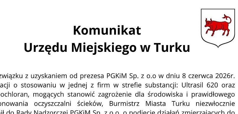 Wiadomo dlaczego śmierdzi w Turku. Burmistrz zwrócił się do prokuratury