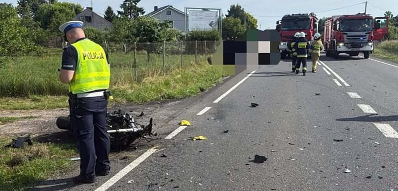 Wypadek w Modle Królewskiej, są utrudnienia