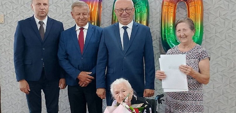 Mieszkanka gminy obchodziła setne urodziny
